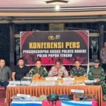 Aparat Gabungan Bongkar Kamp KKB di Nabire dan Sita Ratusan Amunisi