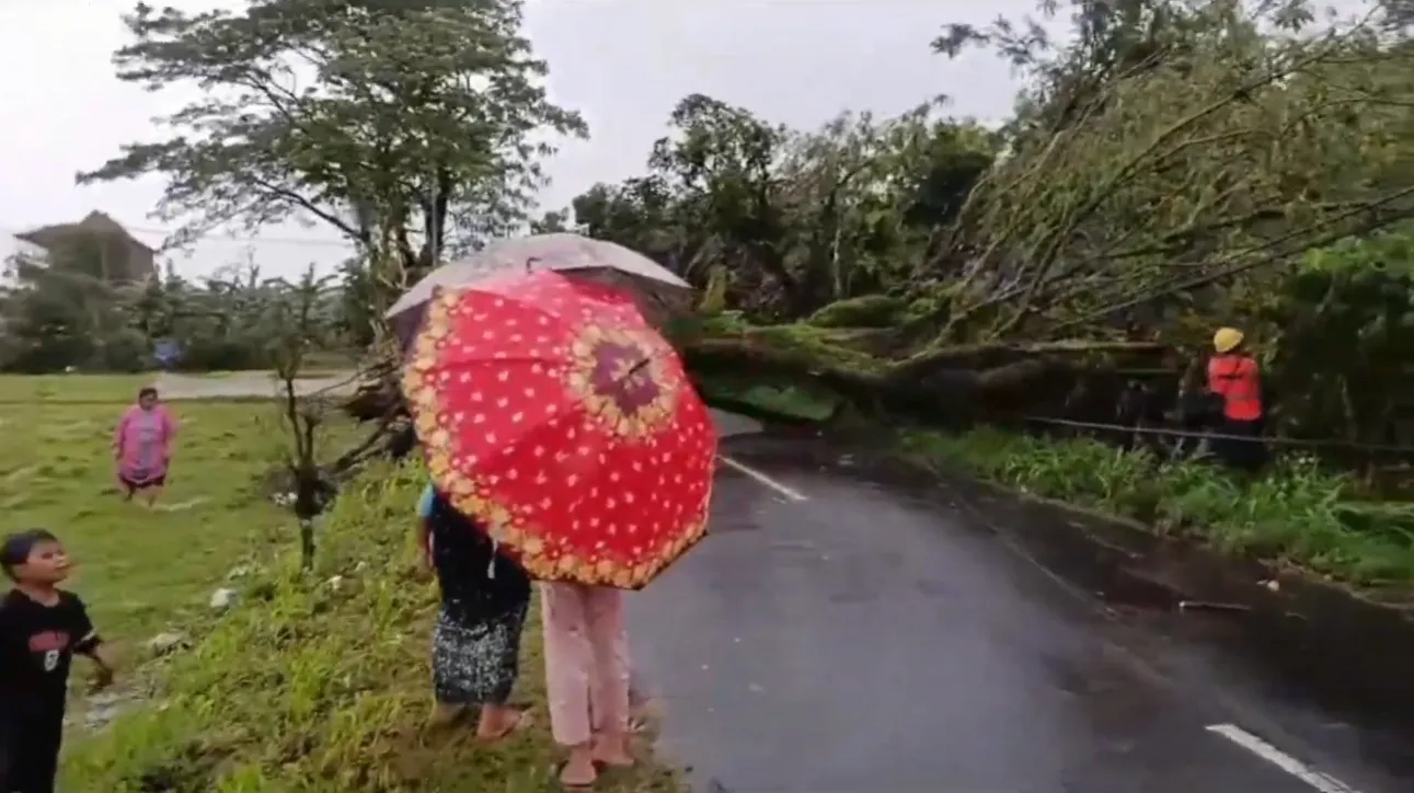 Angin Ribut dan Banjir Terjang Kawasan Kampus Jember
