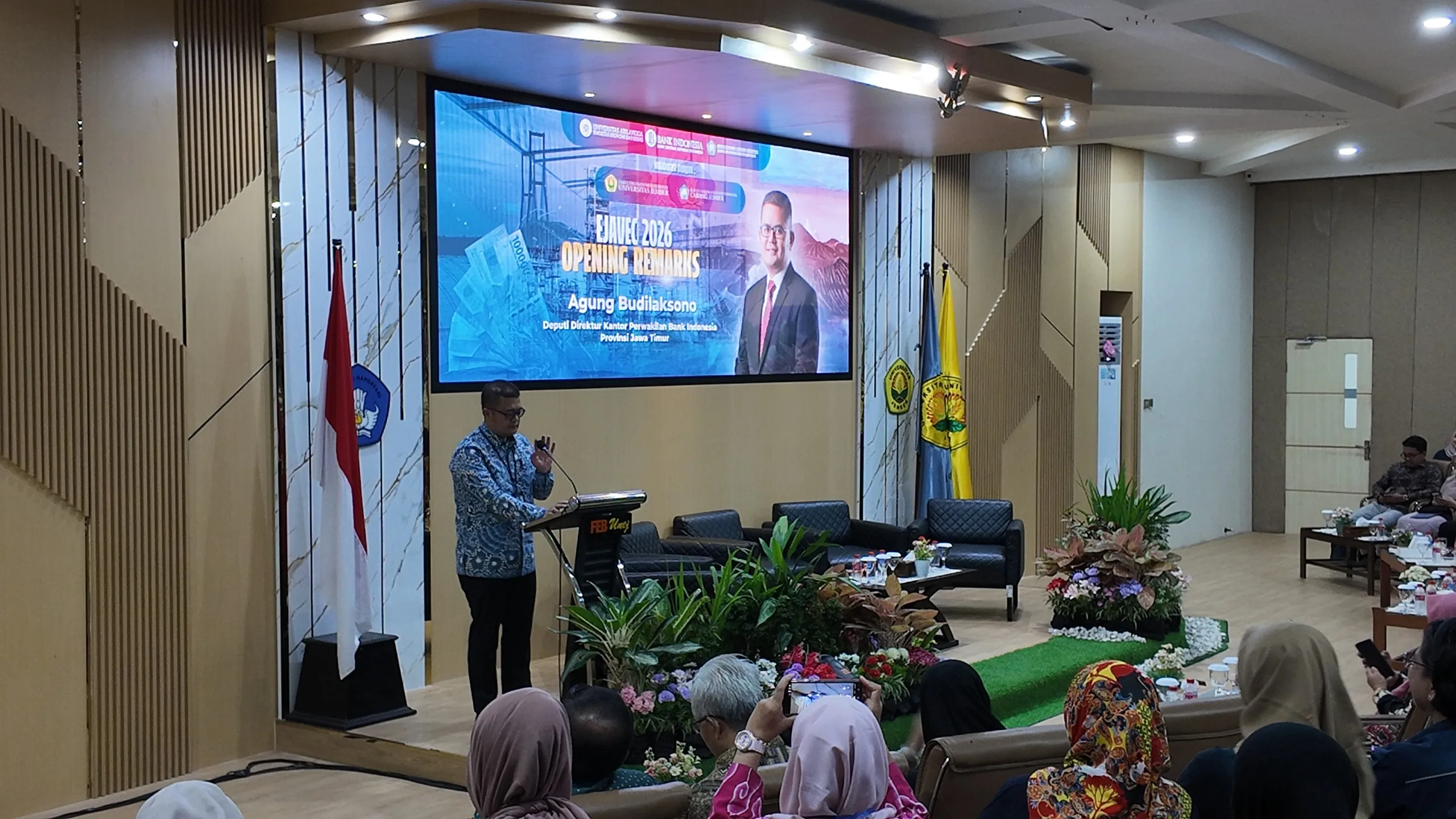 BI dan UNEJ Akselerasi Ekonomi Jatim Lewat Road to EJAVEC 2026