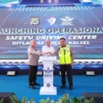 Kakorlantas Polri Resmikan Safety Driving Center Polda Kalsel