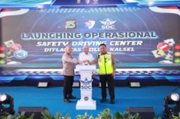 Kakorlantas Polri Resmikan Safety Driving Center Polda Kalsel