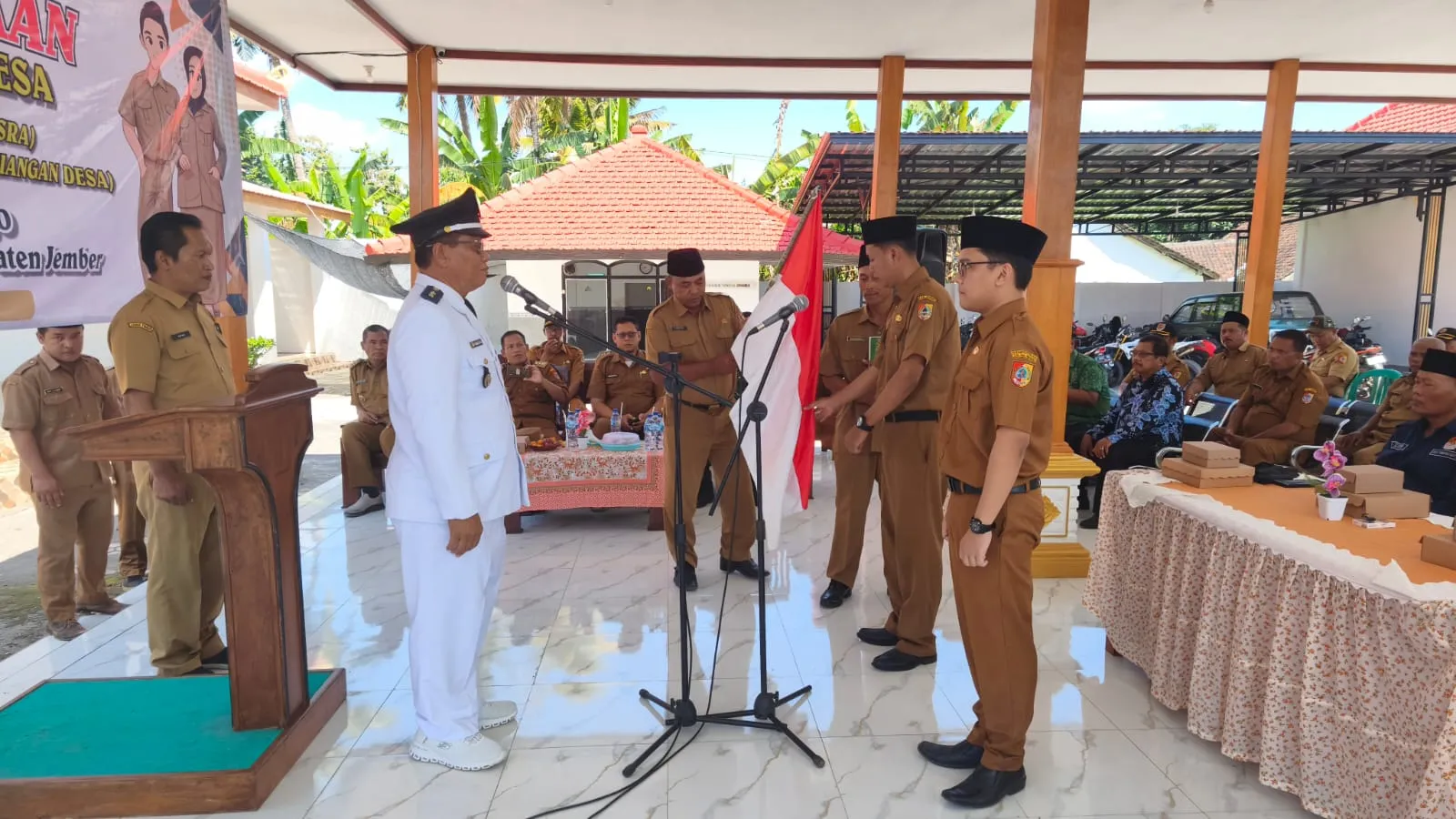 Kepala Desa Tanjungrejo Lantik Perangkat Baru Demi Layanan Prima