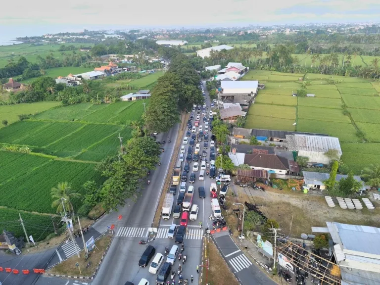 Korlantas Polri Terjunkan ETLE Drone Patrol Presisi Kawal Kemala Run 2026 di Bali