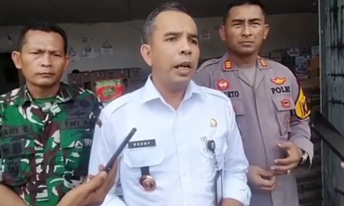 Muspika Kencong Sidak Penjual LPG Melon Harga Selangit