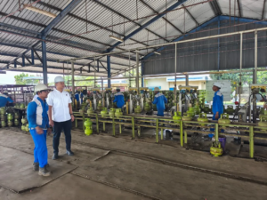 Polres Jombang Pantau Stok LPG 3 Kg di SPBE Guna Pastikan Distribusi Lancar