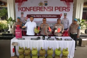 Polres Pasuruan Tangkap Dua Pelaku Penyalahgunaan LPG Subsidi