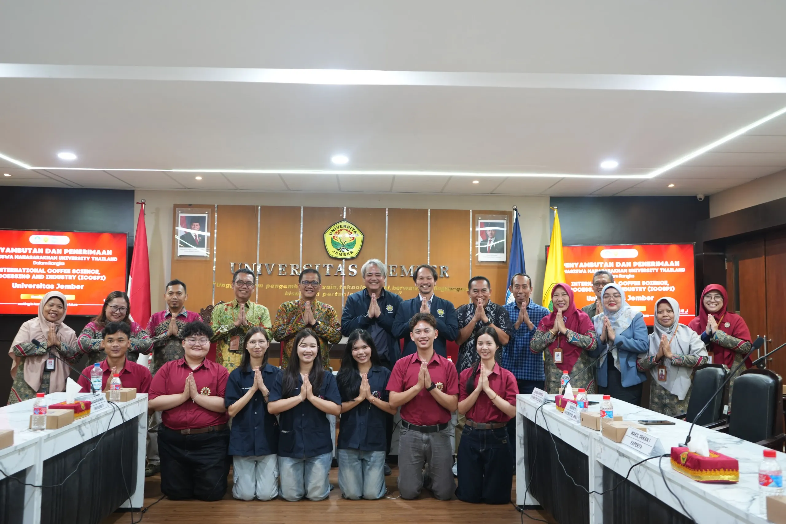 Mahasiswa Thailand Pelajari Industri Kopi di Universitas Jember