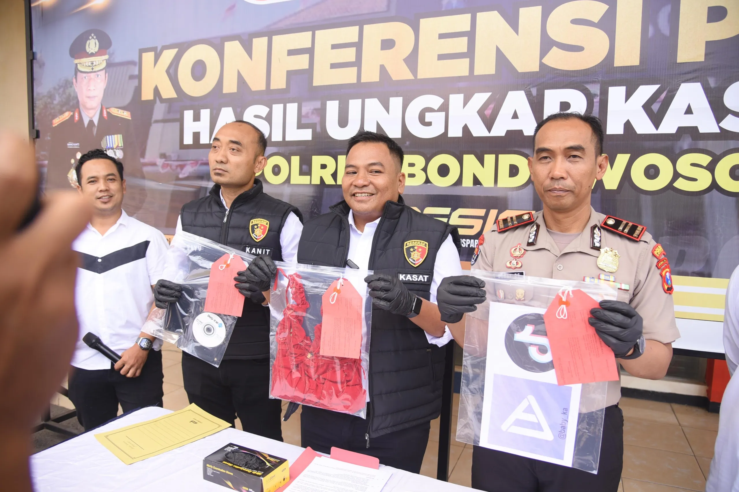 Polres Bondowoso Bongkar Praktik Live Streaming Asusila Berbayar