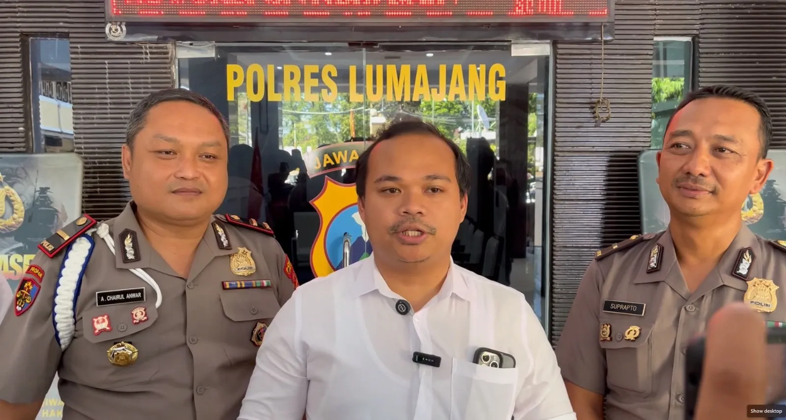 Polres Lumajang Tangkap Pencuri Baterai Tower Lintas Kota