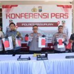 Polres Pasuruan Bongkar Tambang Andesit Ilegal di Purwosari