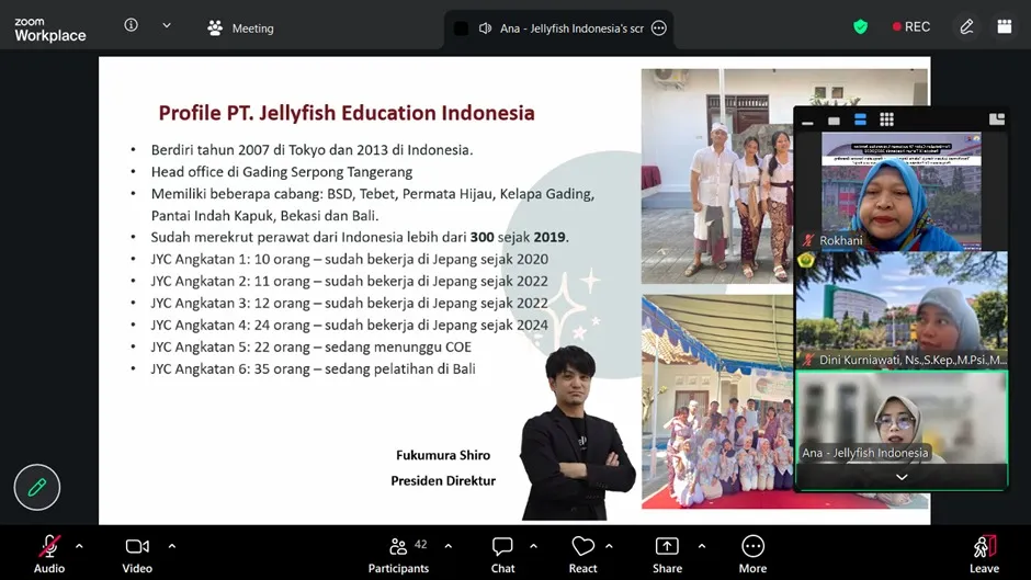 UPA Karier UNEJ Sosialisasi Peluang Kerja Perawat di Rumah Sakit Jepang