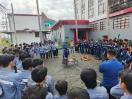 Damkar Jember Latih 170 Mahasiswa Polije Cegah Kebakaran