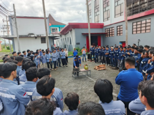 Damkar Jember Latih 170 Mahasiswa Polije Cegah Kebakaran