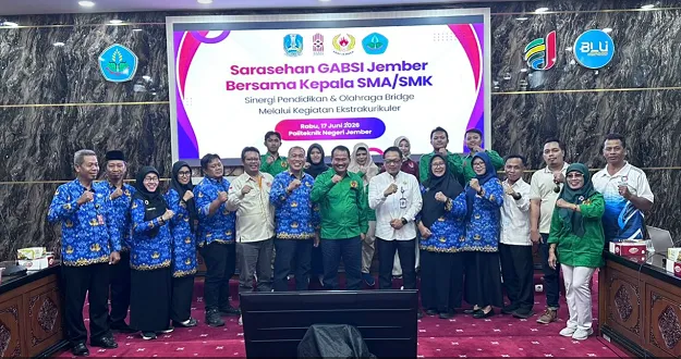 GABSI Jember Gandeng Kepala Sekolah Perkuat Pembinaan Atlet Bridge