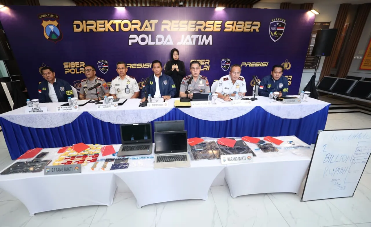 Polda Jatim Bongkar Sindikat Love Scamming Internasional