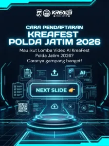 Polda Jatim Gelar KreaFest 2026, Ajak Generasi Muda Manfaatkan AI untuk Edukasi dan Keamanan Publik