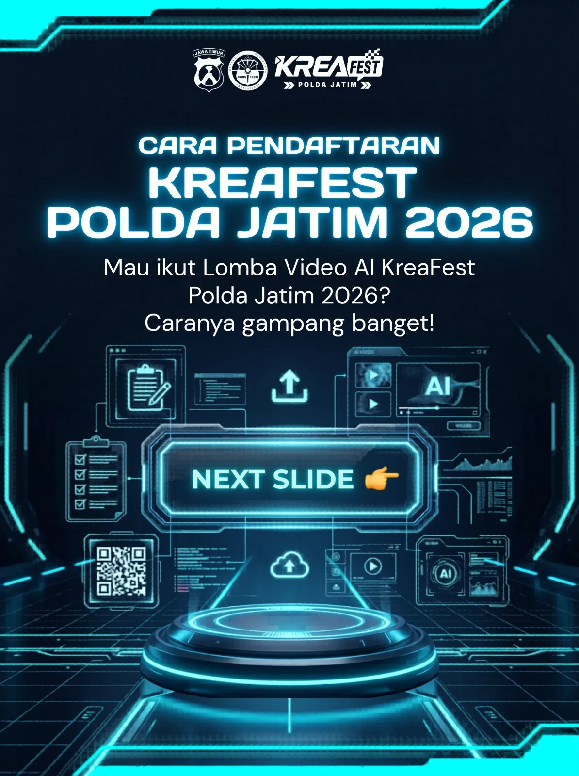Polda Jatim Gelar KreaFest 2026, Ajak Generasi Muda Manfaatkan AI untuk Edukasi dan Keamanan Publik