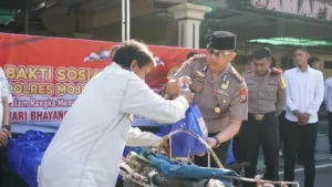 Polres Mojokerto Kota Gelar Bakti Sosial