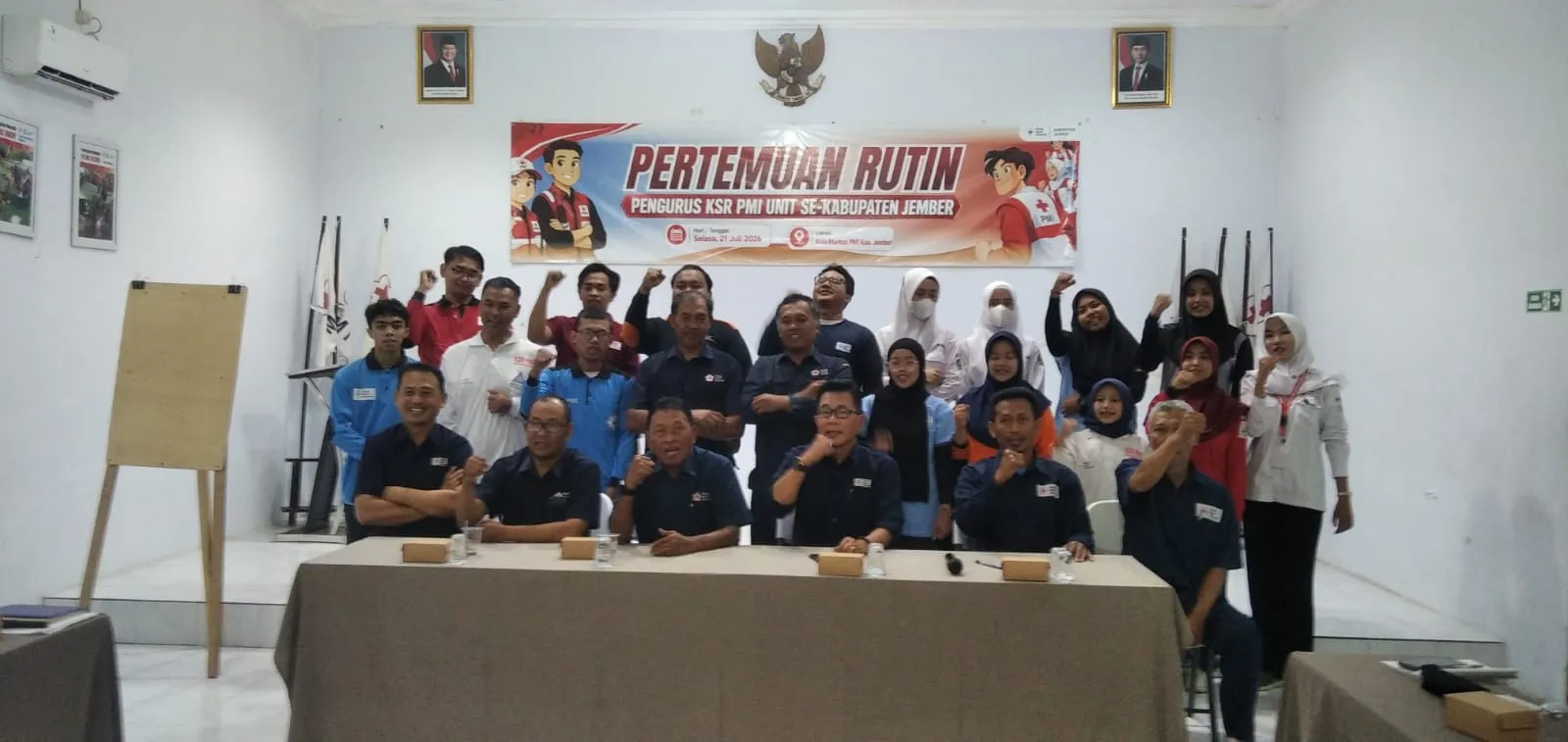 KSR Ujung Tombak Tugas Kemanusiaan, PMI Jember Bekali Tata Kelola Logistik