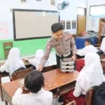 Polres Magetan Salurkan Makan Bergizi Gratis di Sekolah