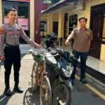 Polres Pasuruan Kota Tangkap Pencuri Motor di Pohjentrek
