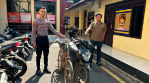 Polres Pasuruan Kota Tangkap Pencuri Motor di Pohjentrek