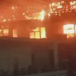 Toko Pecah Belah Di Kalisat Jember Terbakar
