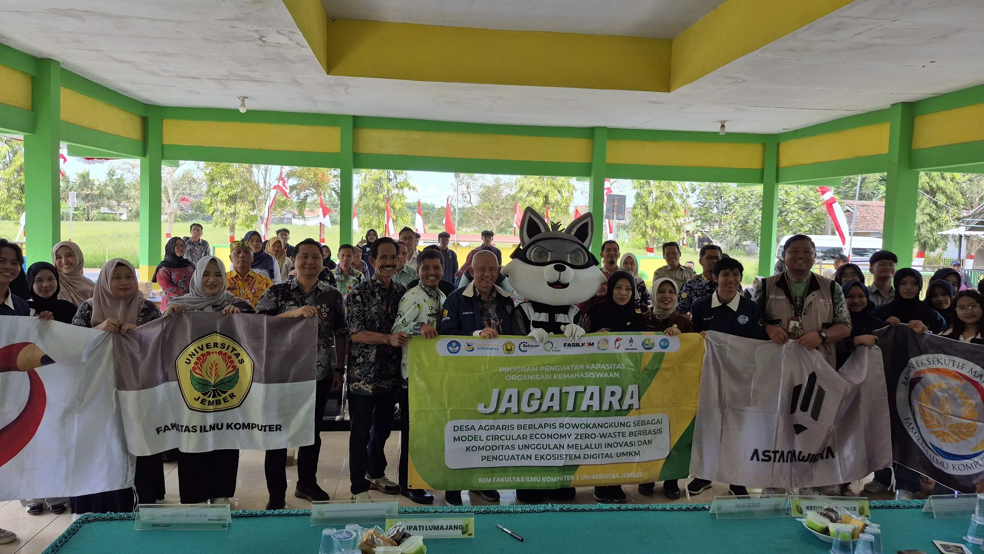 PPK ORMAWA BEM FKM UNEJ dan Pemdes Nogosari Meluncurkan Program KAMTAB