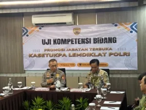 Polri Buka Seleksi Terbuka Kasetukpa Lemdiklat, 13 Perwira Ikuti Uji Kompetensi
