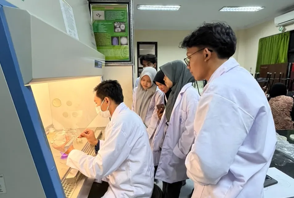 Mahasiswa Polije Ciptakan Agens Hayati Pengendali Penyakit Tanaman Patogen dari Saluran Cerna Uret