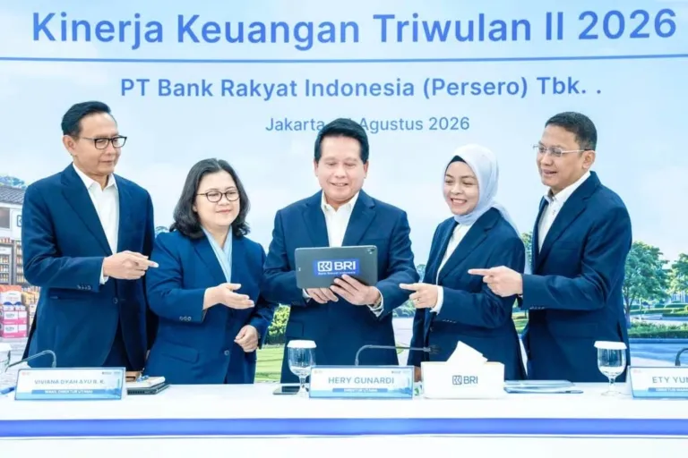 BRI Bukukan Laba Rp31,2 Triliun pada Triwulan II 2026