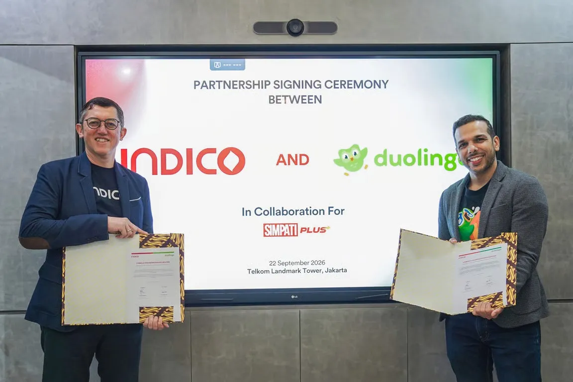 INDICO Gandeng Duolingo, Hadirkan Akses Belajar 40+ Bahasa Gratis untuk Pelanggan SIMPATI Plus