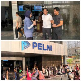 BRI x Pelni Gelar Yoga Session, Perkuat Sinergi dan Wujudkan Work Life Balance