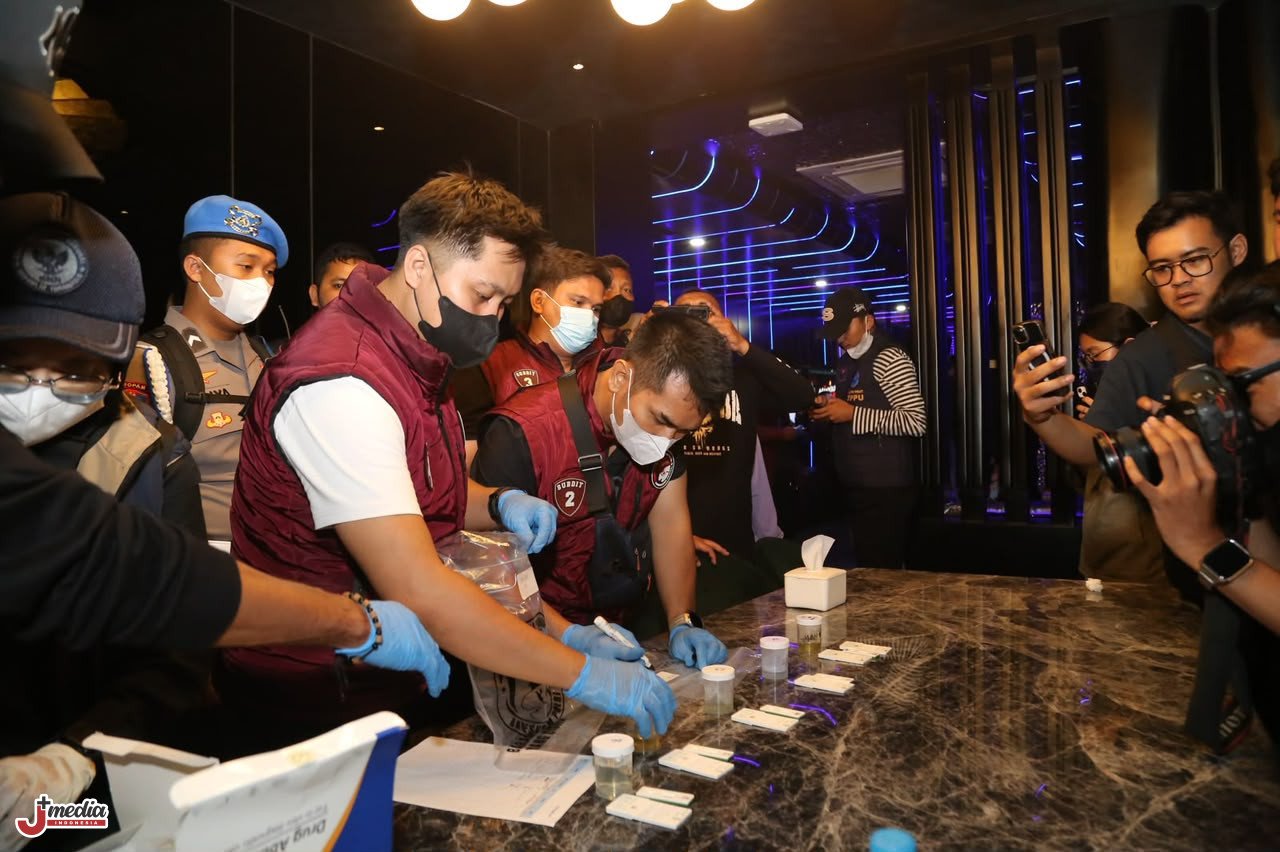 Bareskrim dan BNN Periksa Kelab Malam di Jakarta dan Tangerang