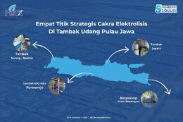 Empat titik Cakra Elektrolisis strategis di Pulau Jawa