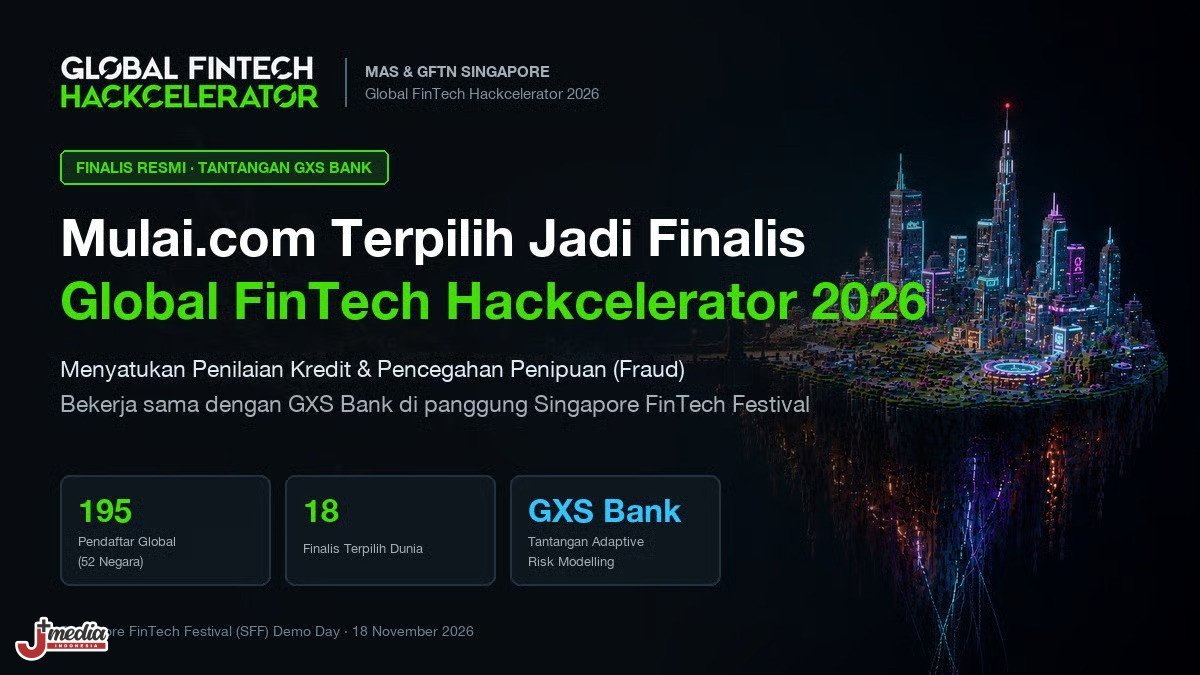 Mulai.com Terpilih Sebagai Finalis Global FinTech Hackcelerator 2026 oleh Monetary Authority of Singapore