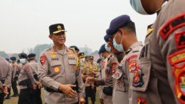 Polda Kalteng Kerahkan 210 Personel Tangani Karhutla