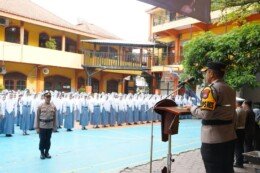 Polres Kediri Perkuat Karakter Pelajar Lewat Program POLINDIK