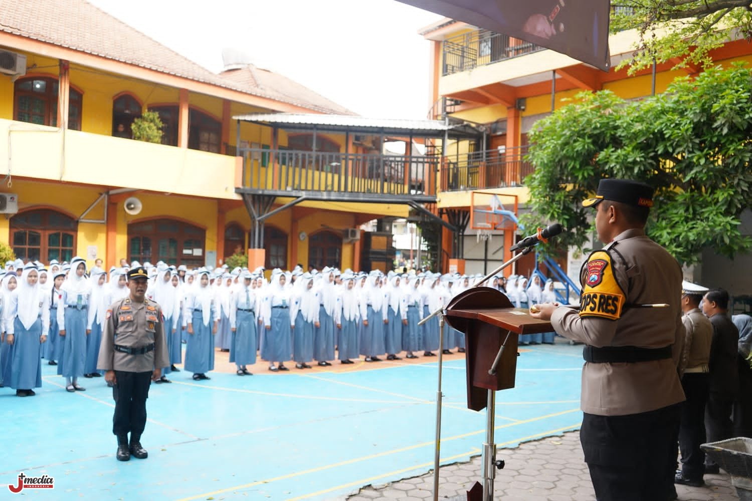 Polres Kediri Perkuat Karakter Pelajar Lewat Program POLINDIK