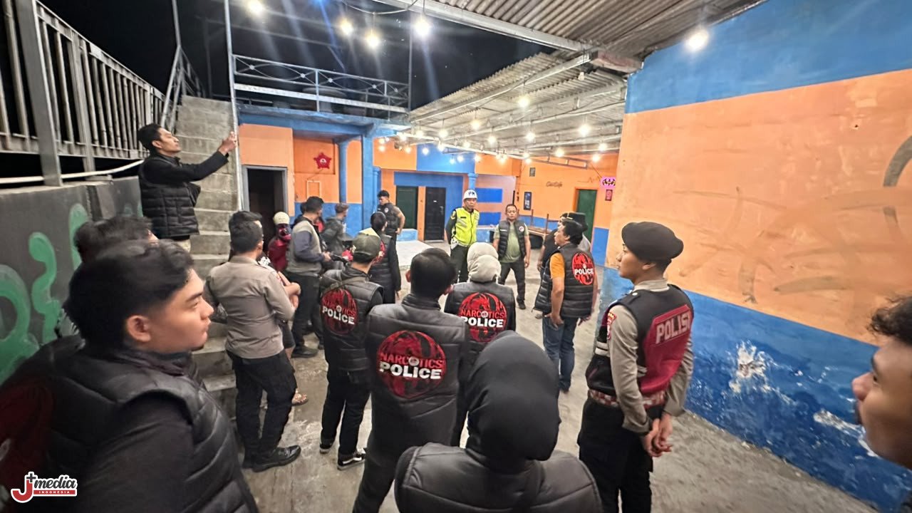 Polres Lumajang Sita Lima Klip Sabu saat Razia THM