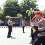 Polresta Banyuwangi Latih Personel Hadapi Dinamika Massa