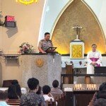 Polresta Malang Kota Gelar Minggu Kasih di Gereja Katedral