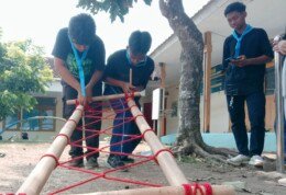 Sambut Amerta 2026, PMR SMPN 1 Jember Matangkan Latihan